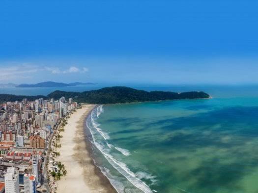 Apartamento Completo Na Quadra Da Praia Da Guilhermina Apartment Praia Grande  Ngoại thất bức ảnh
